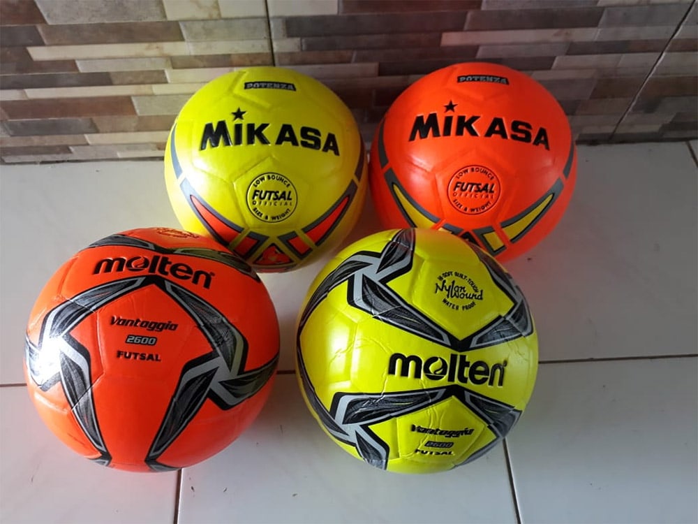 saiz bola futsal mengikut kategori umur