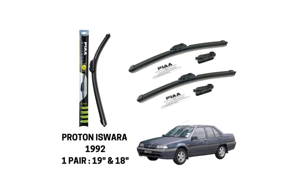 saiz wiper standard untuk proton iswara