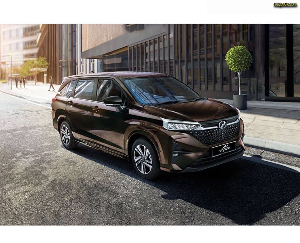 tayar standard perodua alza mengikut generasi
